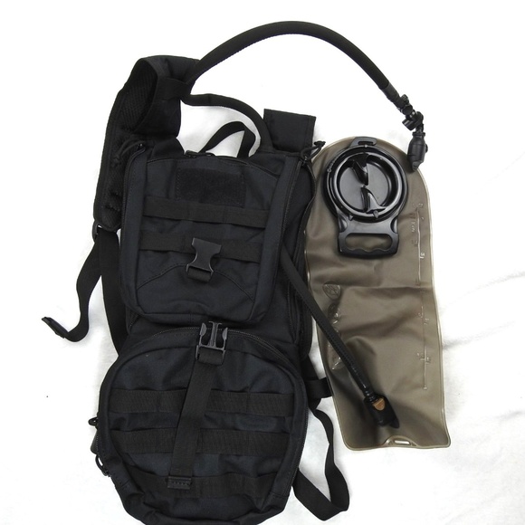 Other - Water Hydration Military Backpack Black 2.6 Liter